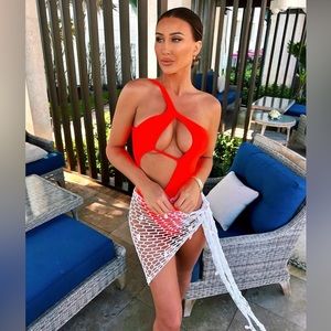 Neon Orange Swim🧡